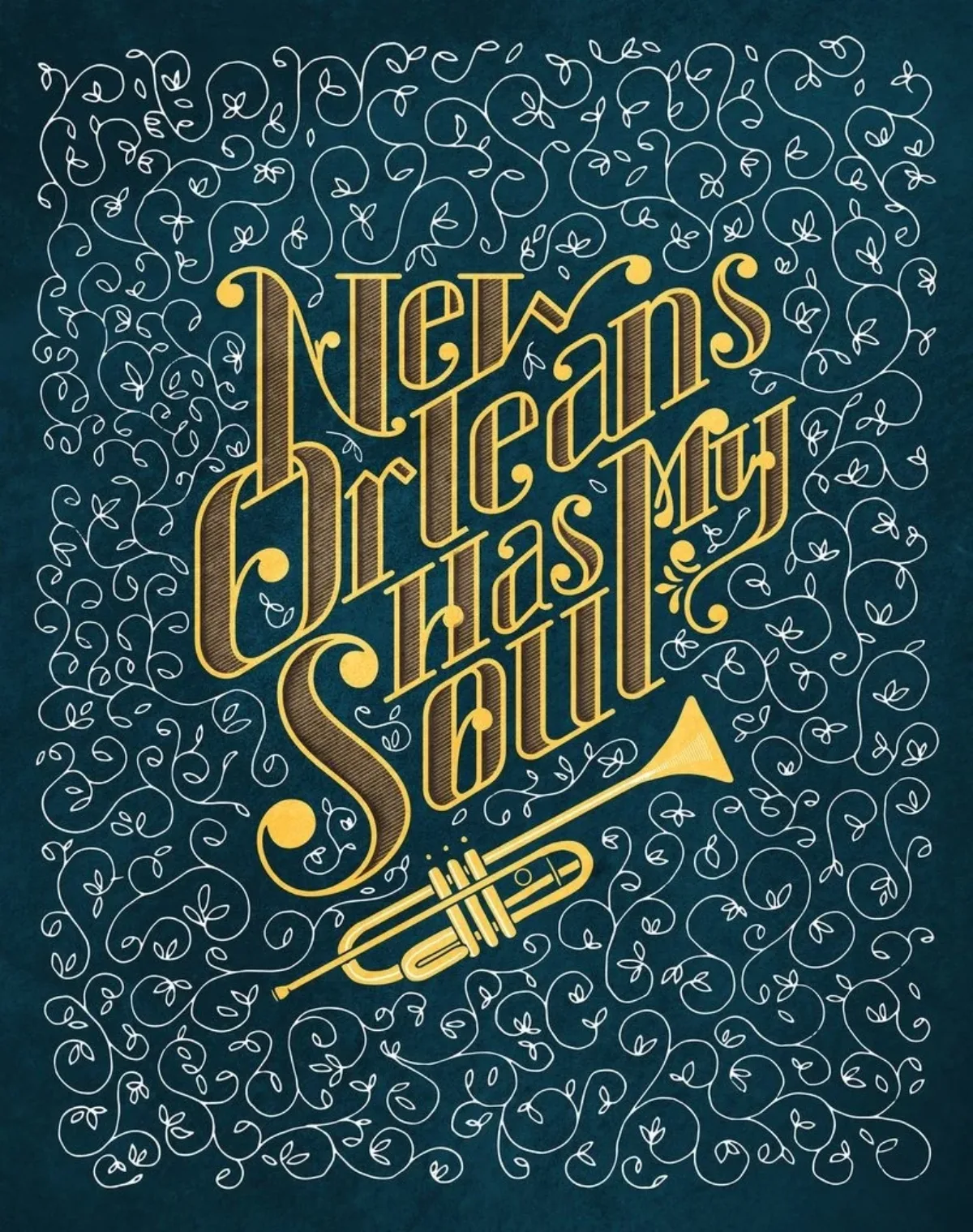 “New Orleans Has My Soul” Poster